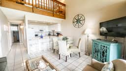 Two Bd Ocean View, AC, wifi, pool, hot tub A303
