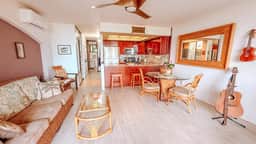 Lovely 2-bedroom condo with AC  Luana Kai A104