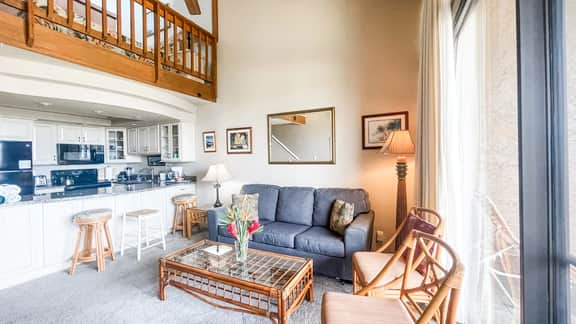 Two bd Ocean view. wifi. a/c. pool, hot tub A307