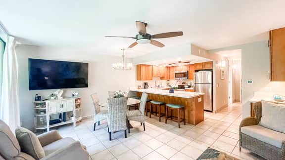 Two Bd Grd Fl, AC, wifi, Pool, Hot Tub B103