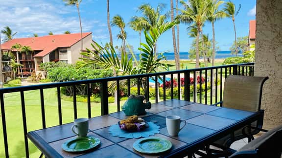 Two Bd Partial Ocean,AC,wifi, hot tub,pool B307