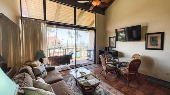 Two Bd Partial Ocean, AC,wifi, Hot Tub, Pool B311