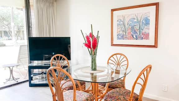 One Bd Grd Fl, AC, wifi, hot tub, pool  C108