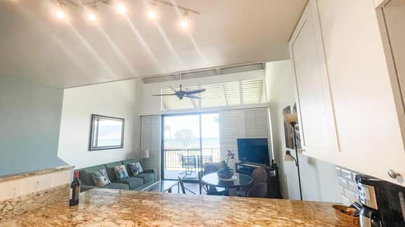 Two Bd Ocean View, wifi, pool, hot tub D306