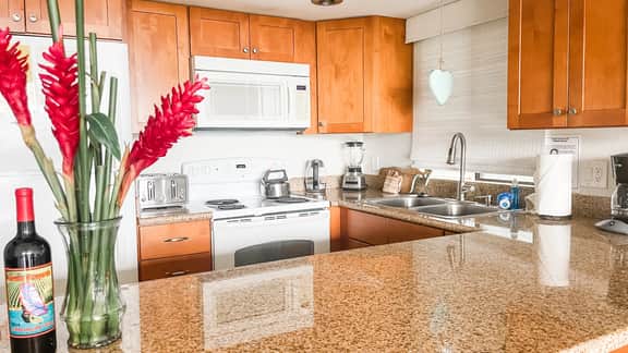 One bd Ocean grd fl, AC, wifi, pool, hot tub  D101