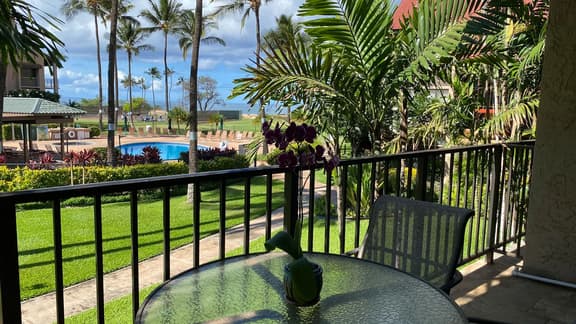 One Bd Partial Ocean, AC,wifi, Pool, Hot tub B209
